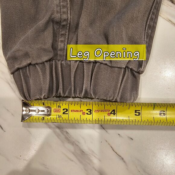 Forever 21 Jogger Cargo Pants Gray Women's Size Small - Picture 13 of 13